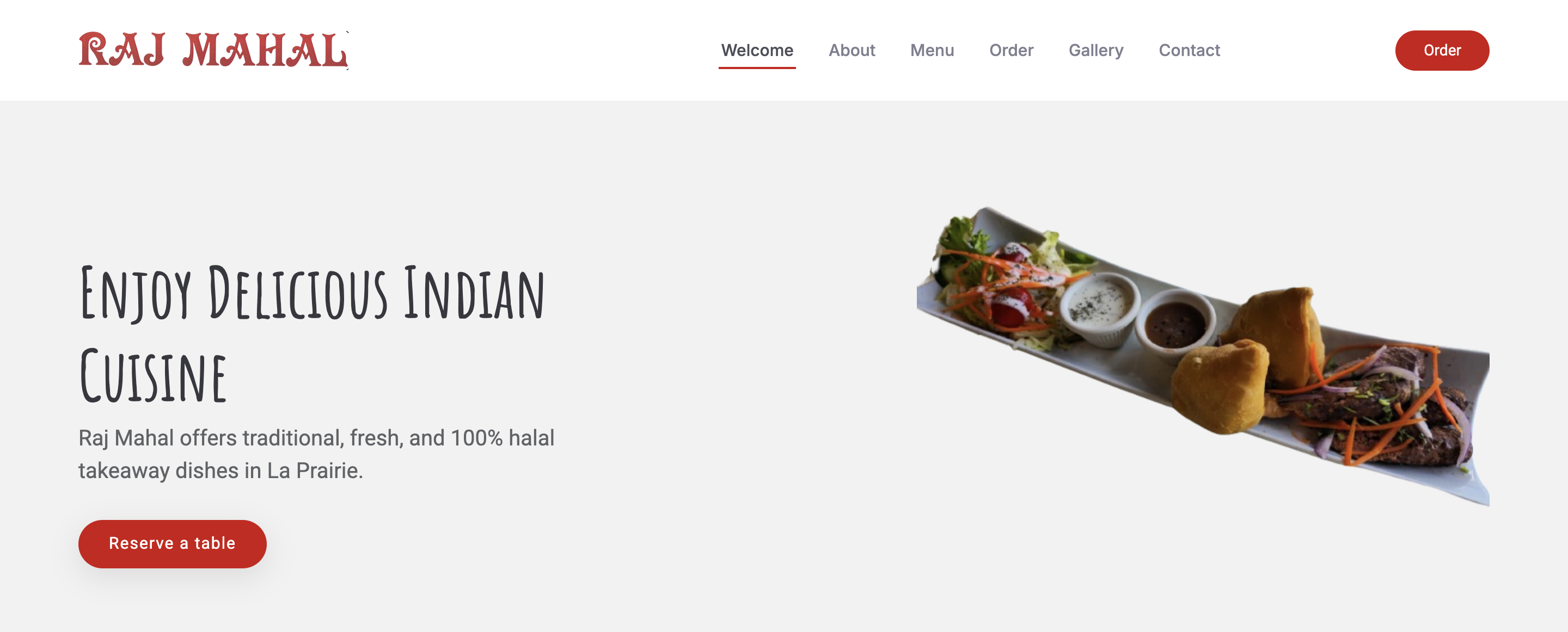 Raj Mahal Website